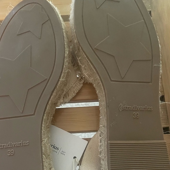 Women's Silver and Cream (Euro 39/US 8) Summer Boho Espadrille Rope Sandals - Picture 10 of 11